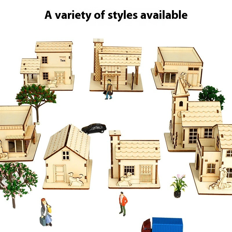 House Model Diy Handmade Children's Educational Toys