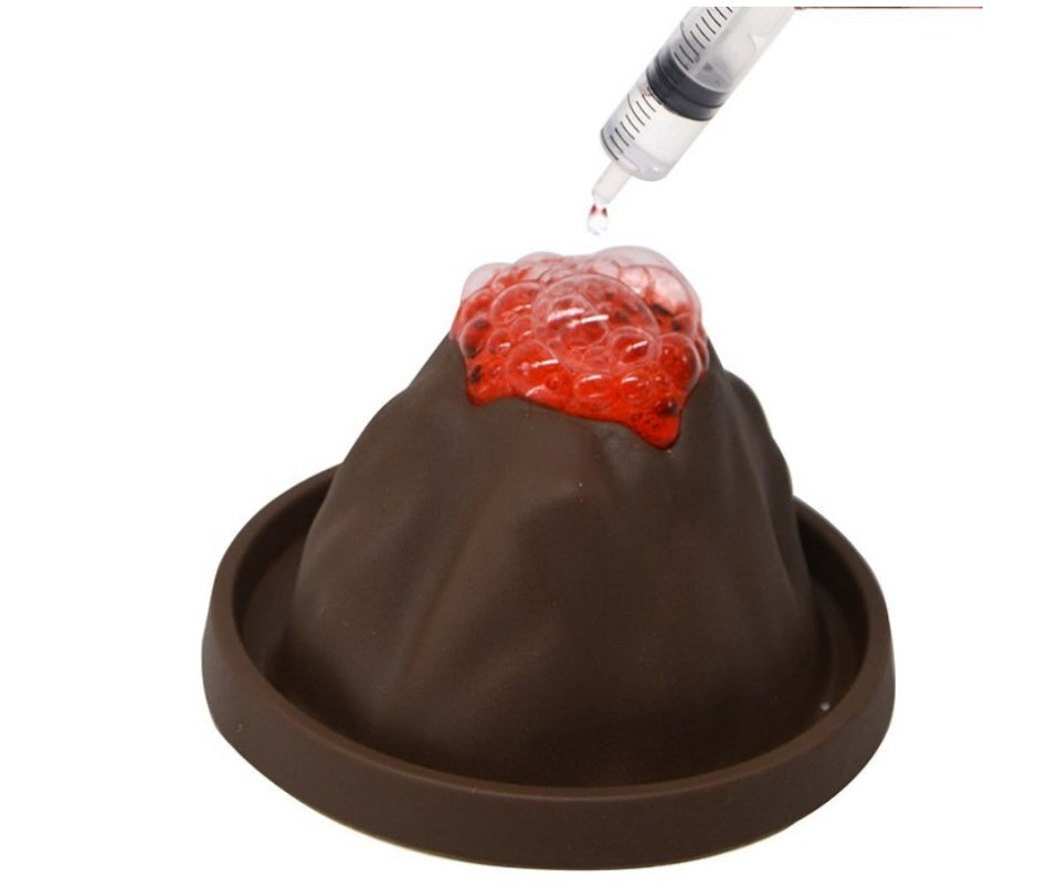 Volcanic eruption eruption model technology small production diy handmade children's toys