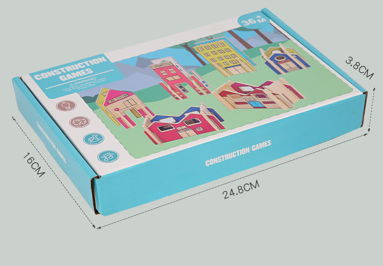Children's DIY Assembled Building Block Toys