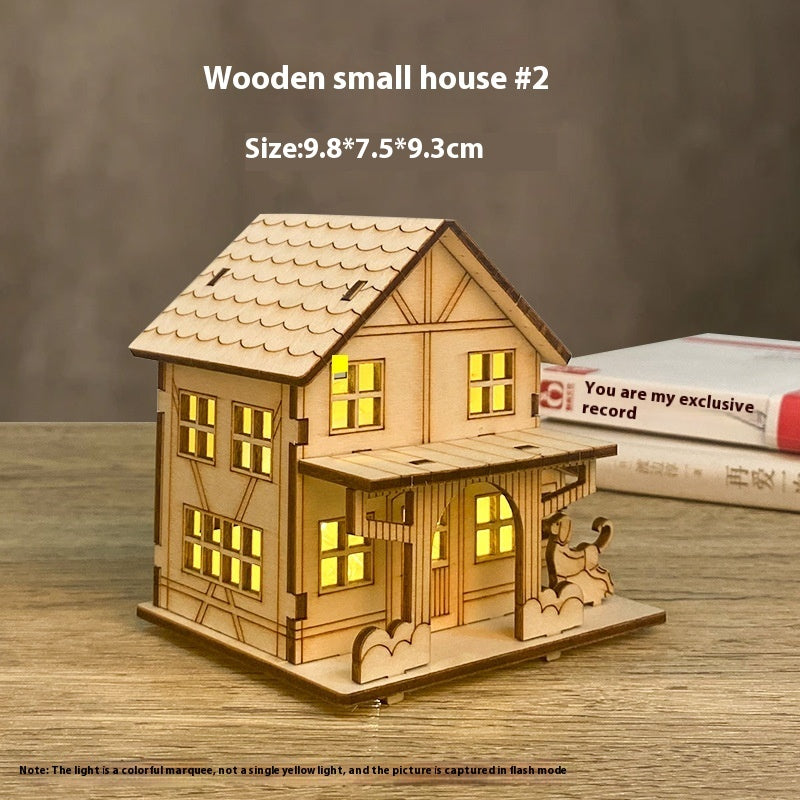 House Model Diy Handmade Children's Educational Toys
