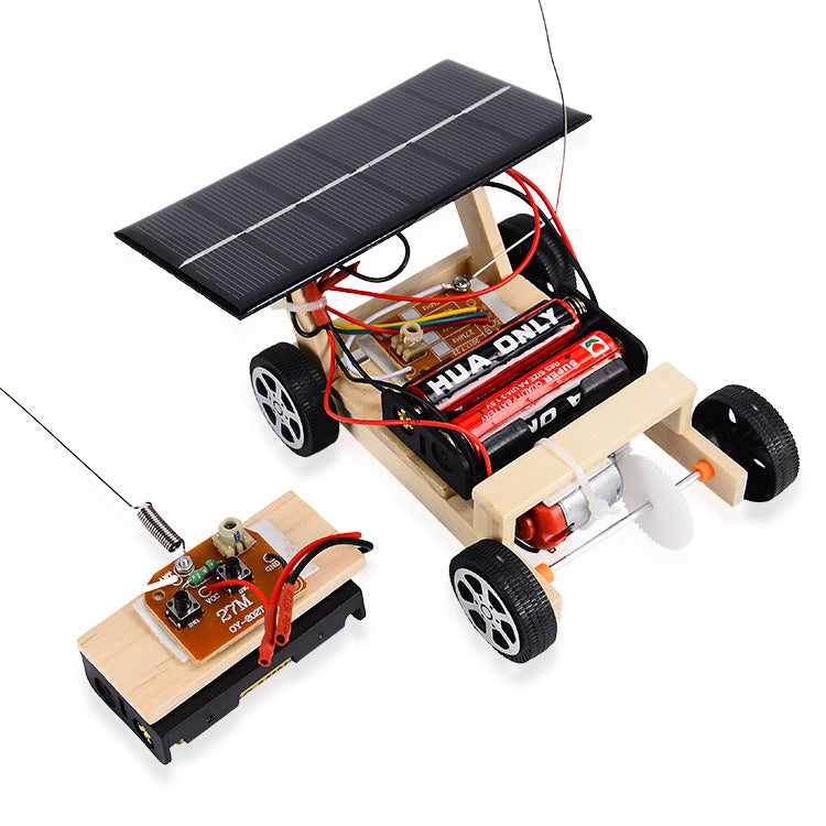 New Technology Small Production Diy Solar Remote Control Car Experimental Toys
