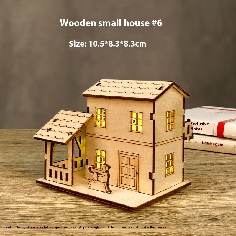 House Model Diy Handmade Children's Educational Toys