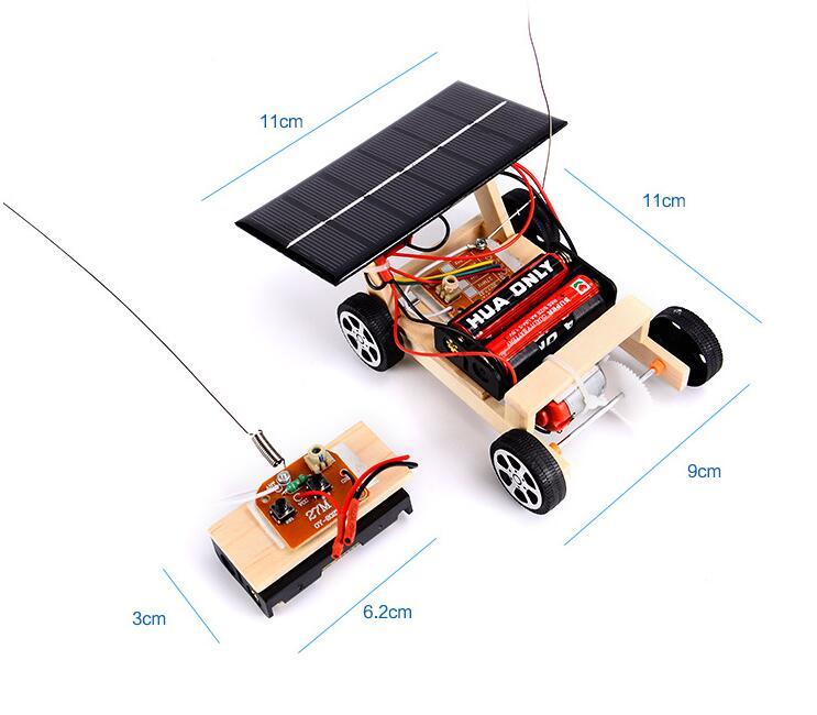 New Technology Small Production Diy Solar Remote Control Car Experimental Toys