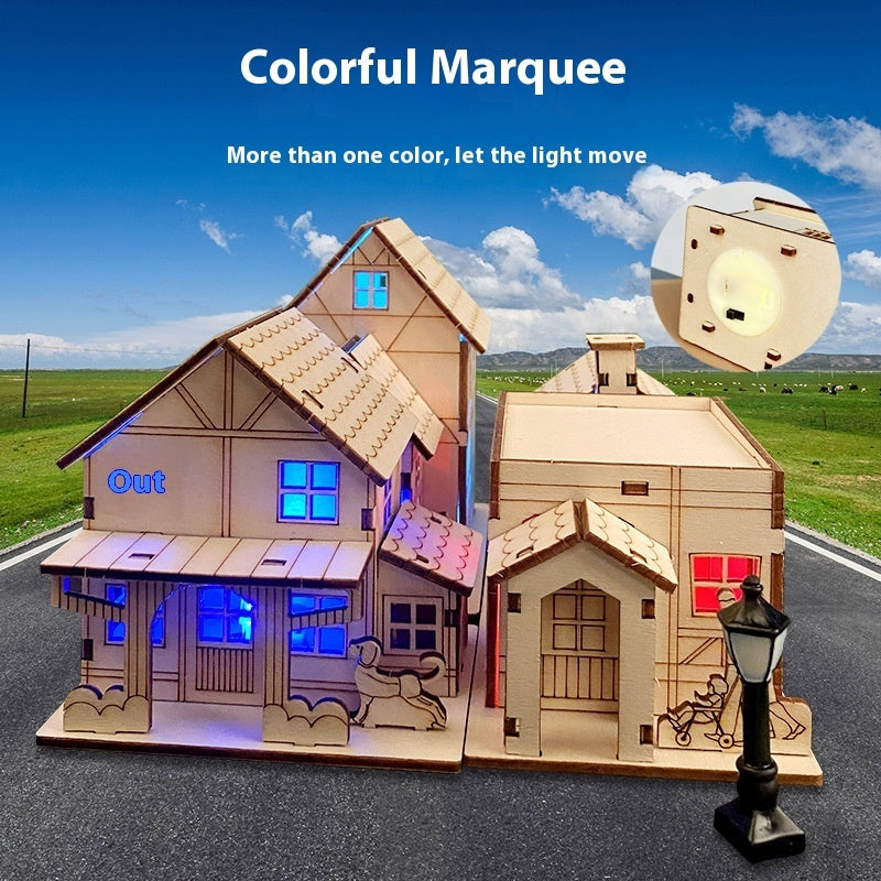 House Model Diy Handmade Children's Educational Toys