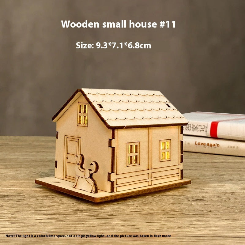 House Model Diy Handmade Children's Educational Toys