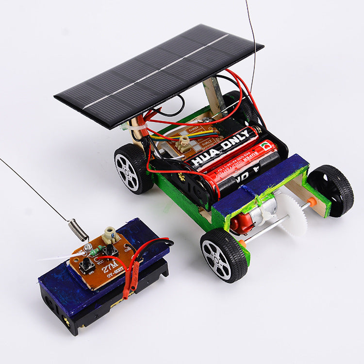 New Technology Small Production Diy Solar Remote Control Car Experimental Toys